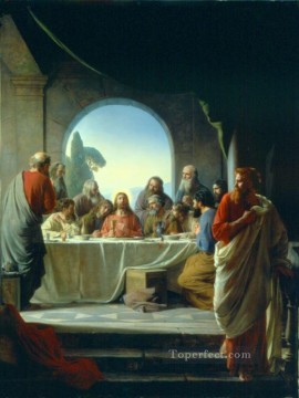 Christian Jesus Painting - The Last Supper religion Carl Heinrich Bloch religious Christian